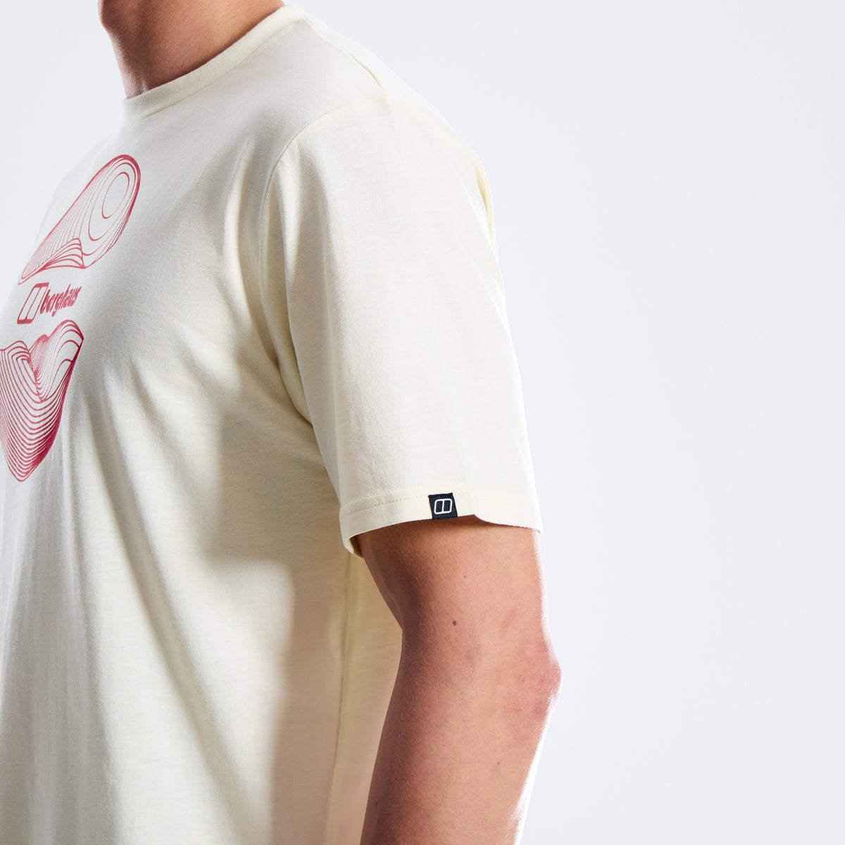 Herren Curvature Essential T-Shirt - Grau