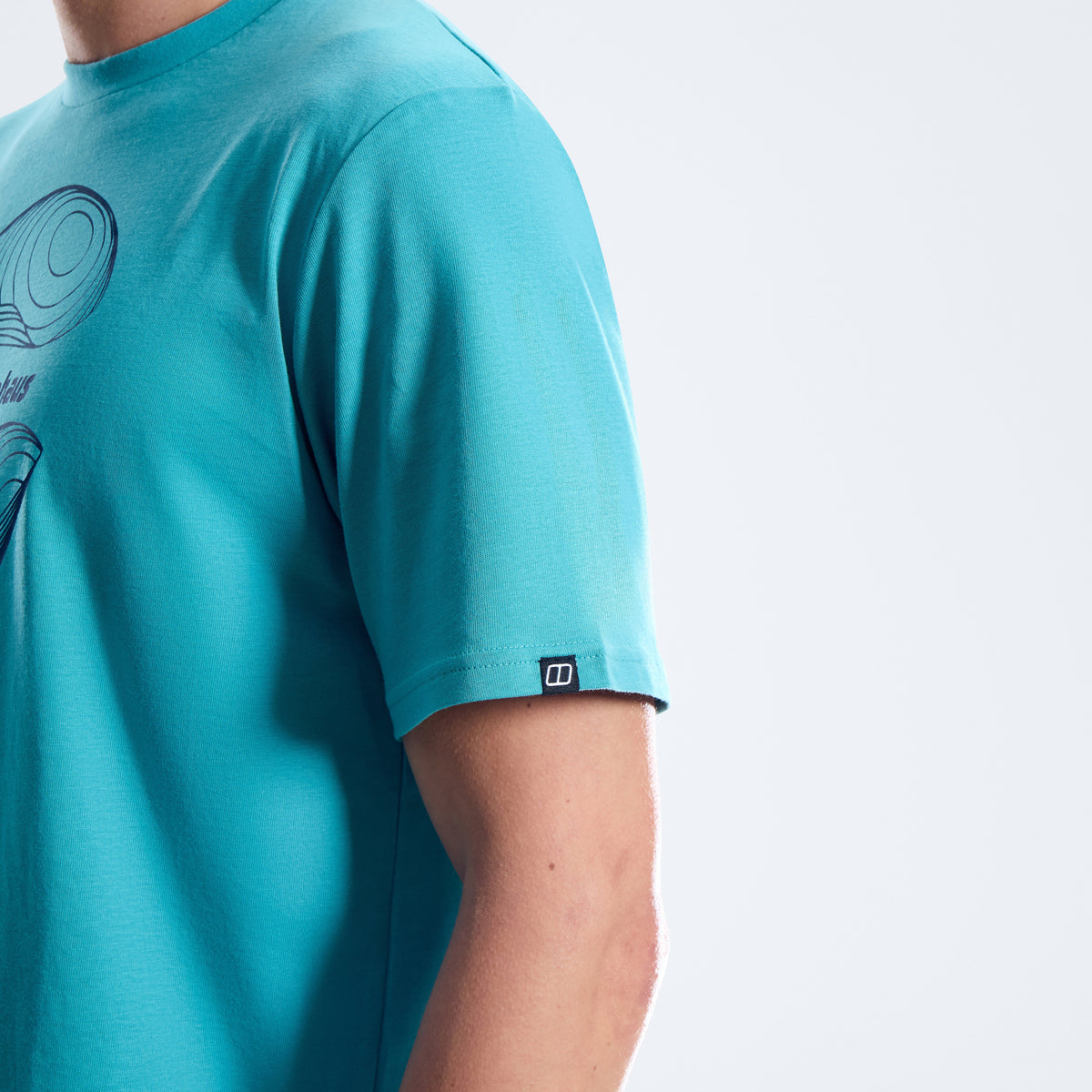 Men's Curvature Essential Tee - Blue