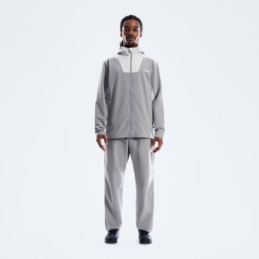 Men's Greenbank Hooded Jacket - Garbo Grey