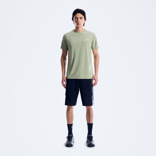 Herren 24/7 Crew Kurzarm-Funktionsshirt - Grün