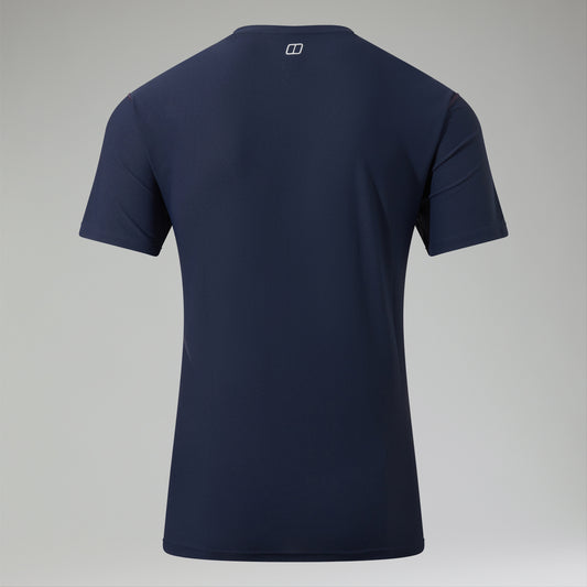 Herren 24/7 Tech T-Shirt Super Stretch Rundhals - Dunkelblau