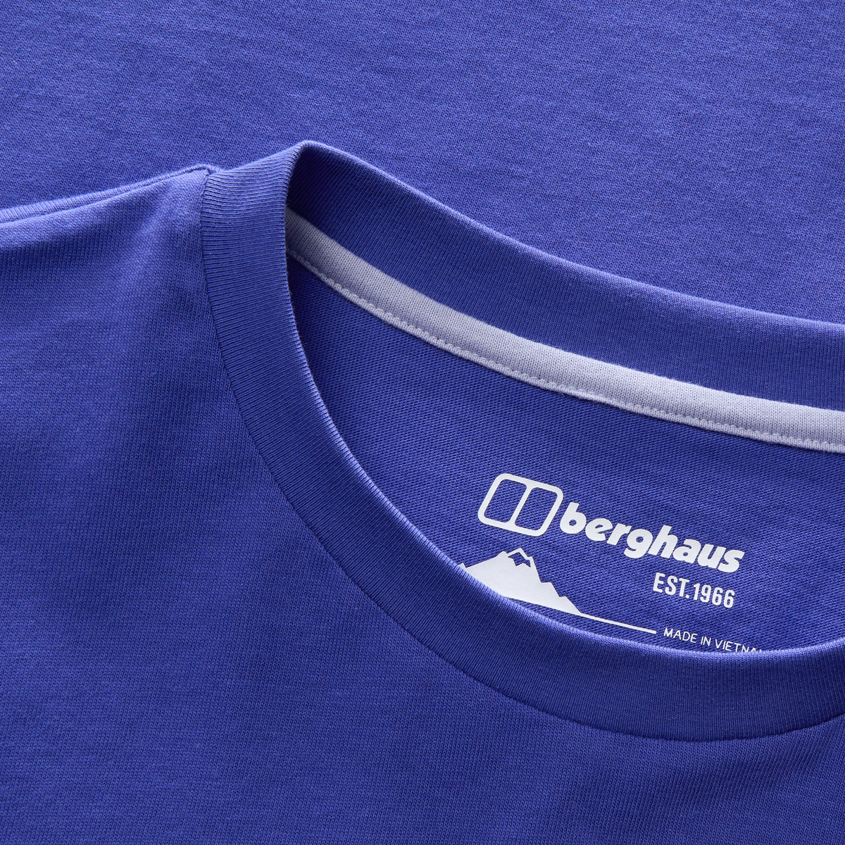 Men's Big Logo Long Sleeve Tee - Bottle Blue