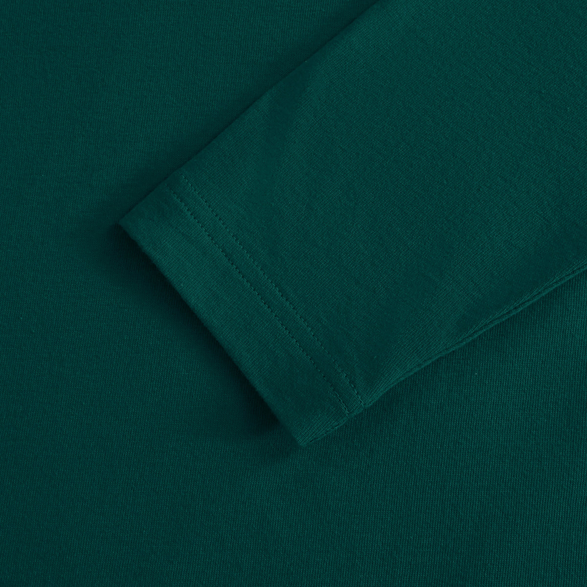 Men's Big Logo Long Sleeves Tee - Green