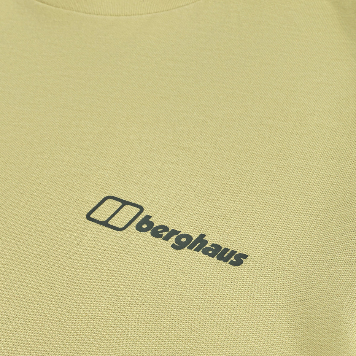 Men's Center Logo Tee - Natural