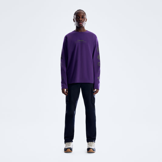 Men's Exped Essential Langarmshirt - Iris