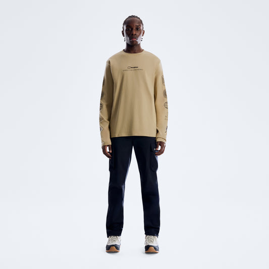 Men's Exped Essential Langarmshirt – Tuscan