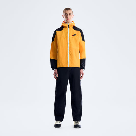 Men's Kara-SU Windbreaker - Tangerine/Jet Black