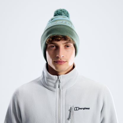 Unisex Beanie - Light Green/Light Grey