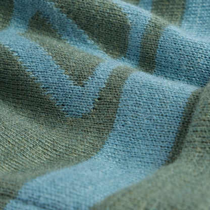 Unisex Beanie - Light Green/Light Grey