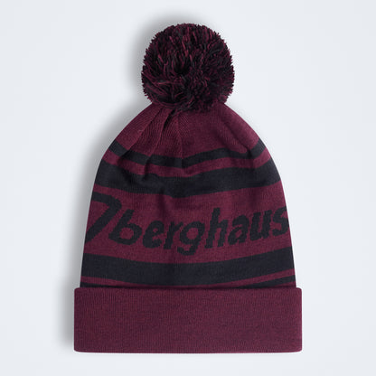 Unisex Beanie - Dark Purple/Black