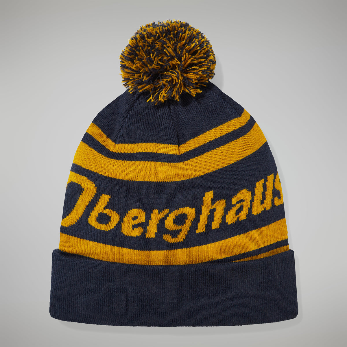 Unisex Beanie - Dark Blue/Brown