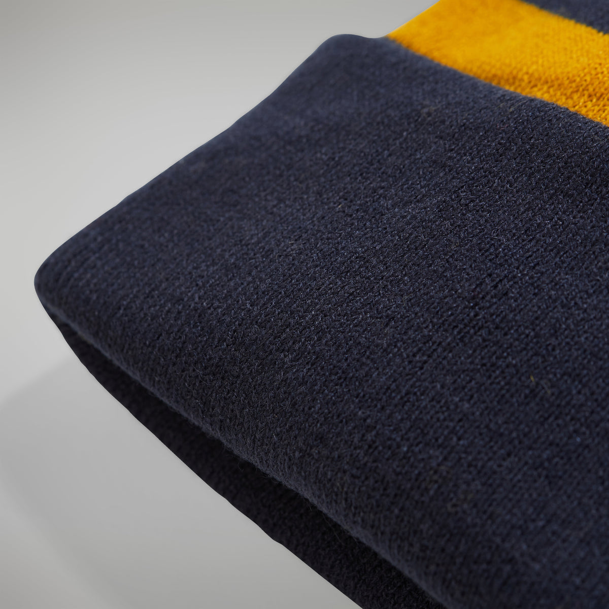 Unisex Beanie - Dark Blue/Brown
