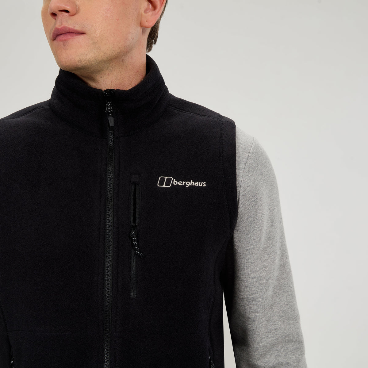 Men's Prism InterActive Polartec Fleece Gilet - Black
