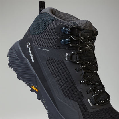 Men's Revolute Active Mid Shoes - Black/Grey