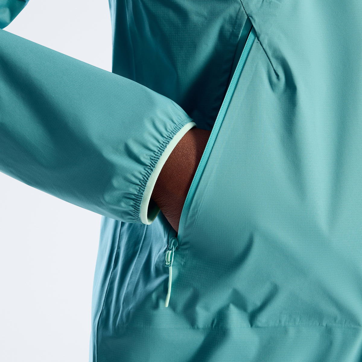Women's Rain-Motion Jacket - Light Blue