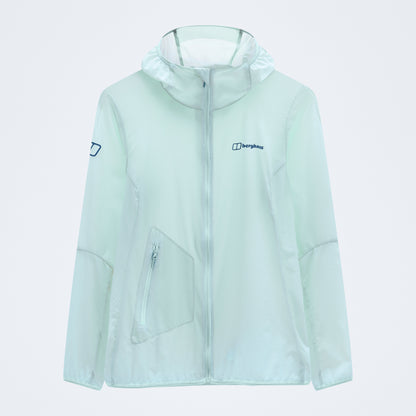 Women's Pendower Wind Jacket - Light Blue