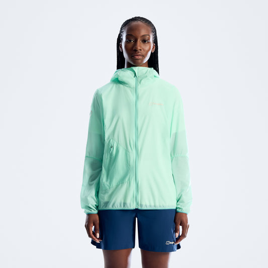 Women's Pendower Wind Jacket - Light Green
