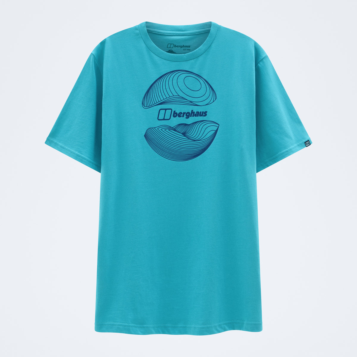 Men's Curvature Essential Tee - Blue