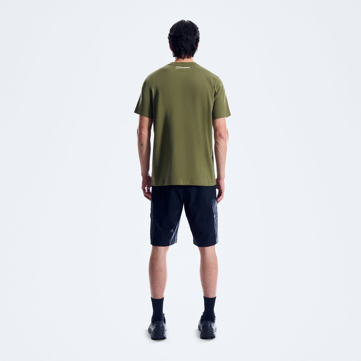 Herren-T-Shirt Curvature Essential – Grün