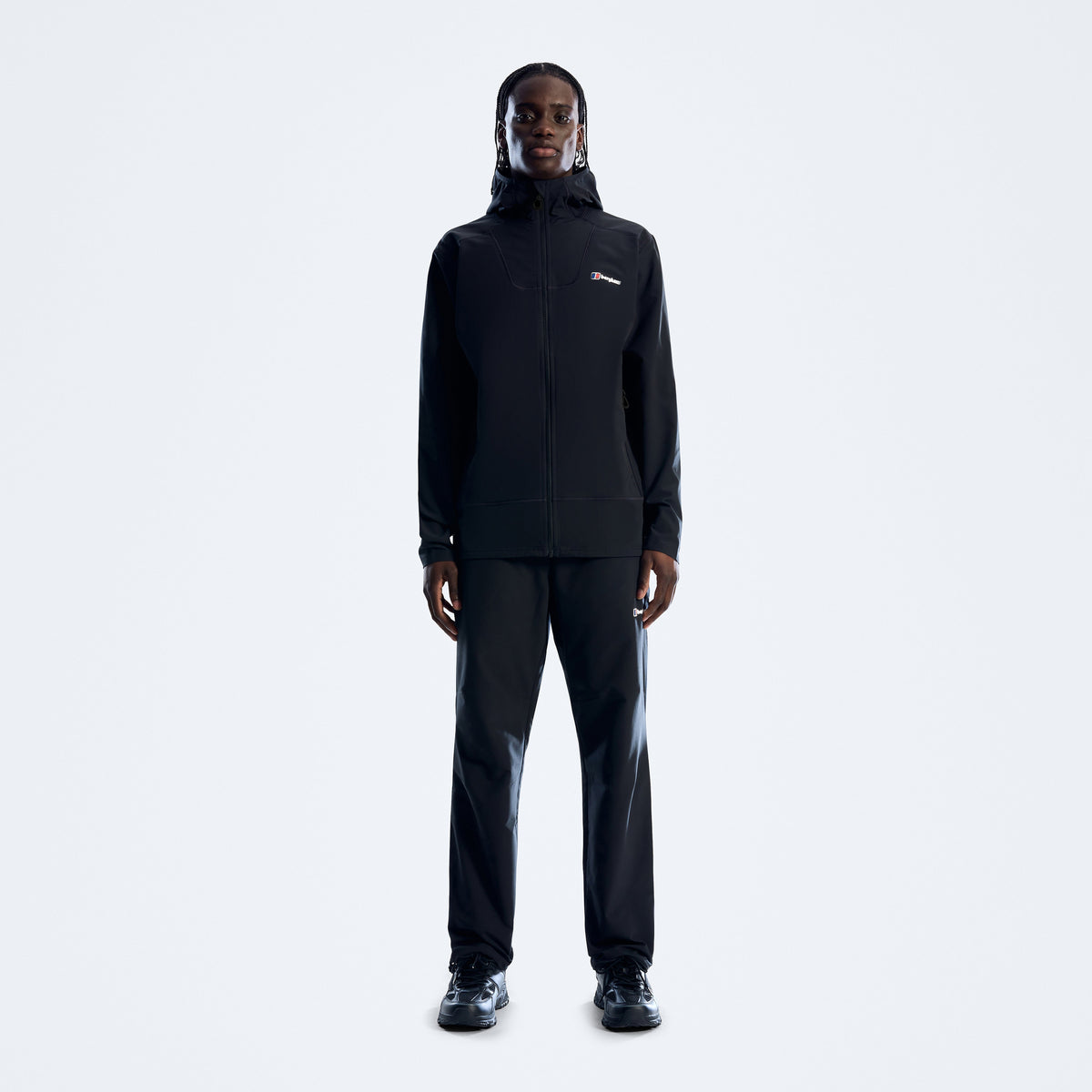 Men's Greenbank Hooded Jacket - Jet Black