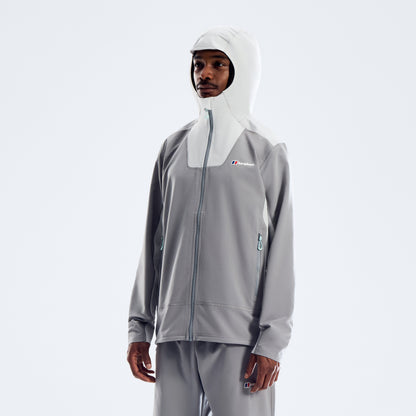 Men's Greenbank Hooded Jacket - Garbo Grey