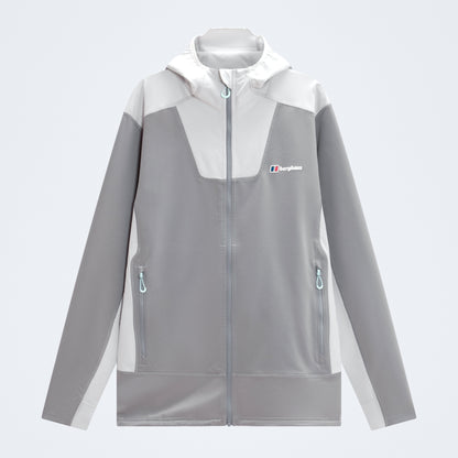 Men's Greenbank Hooded Jacket - Garbo Grey