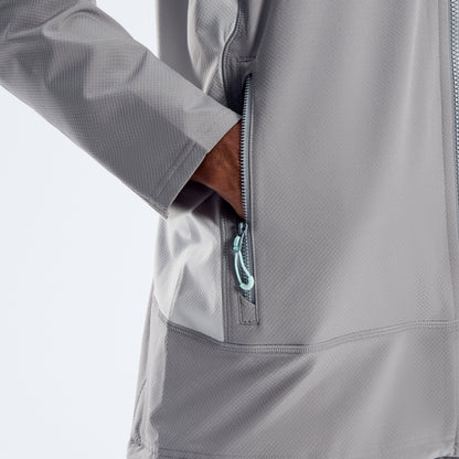 Men's Greenbank Hooded Jacket - Garbo Grey