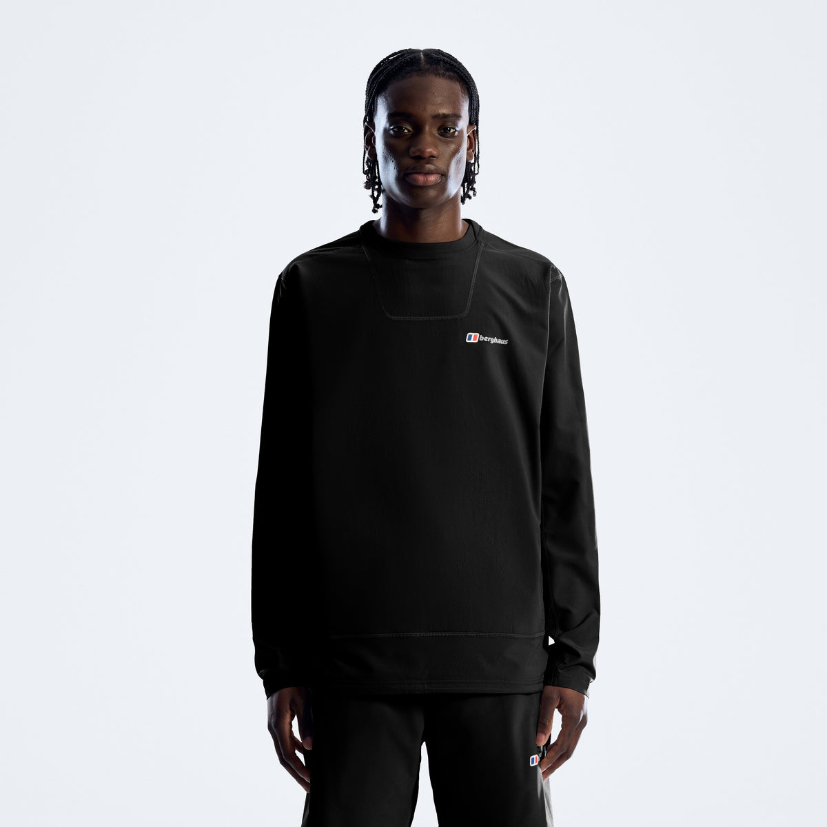 Men's Greenbank Crew Sweater - Black