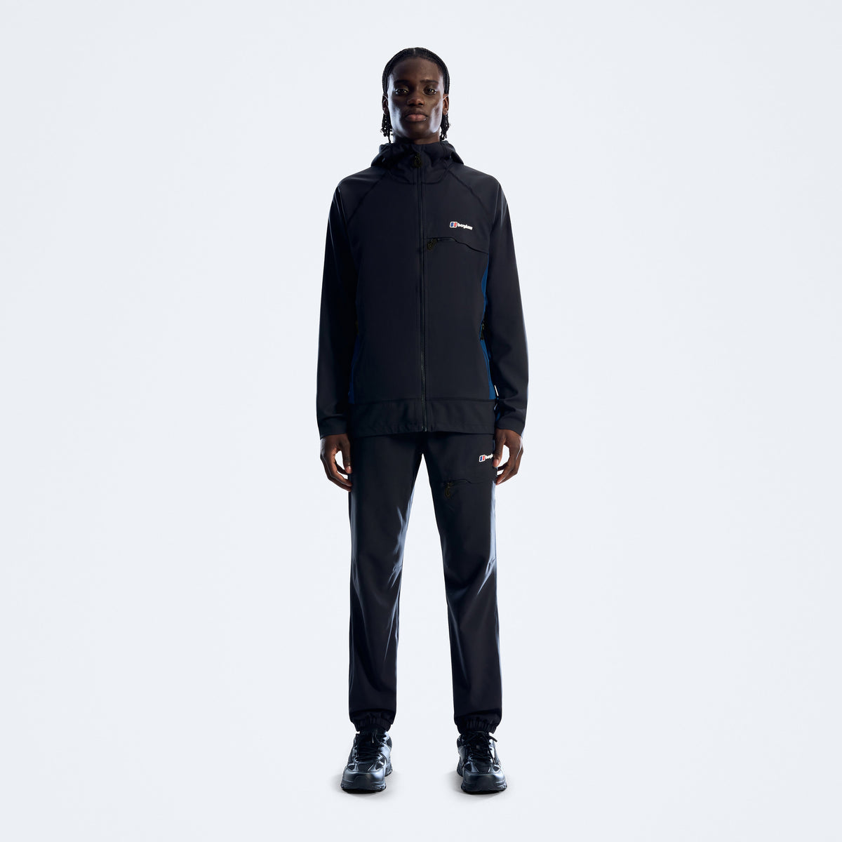 Men's Wavertree Hooded Jacket - Jet Black