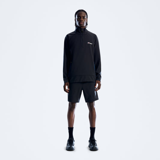 Men's Wavertree Half-Zip - Jet Black