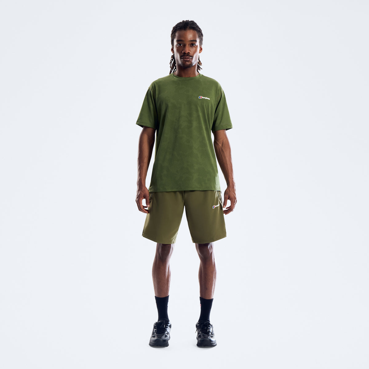 Men's Dawdon Tech Tee - Cheviot Green