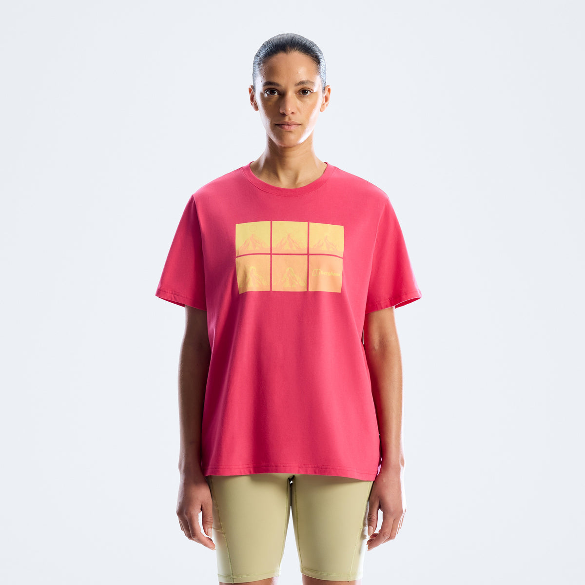 Women's Mountainscape Essential Tee - Pink