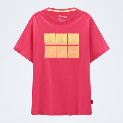 Women's Mountainscape Essential Tee - Pink