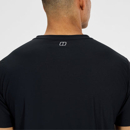 Men's 24/7 Tech Tee Super Stretch Crew - Black