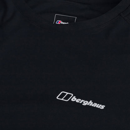 Men's 24/7 Tech Tee Super Stretch Crew - Black