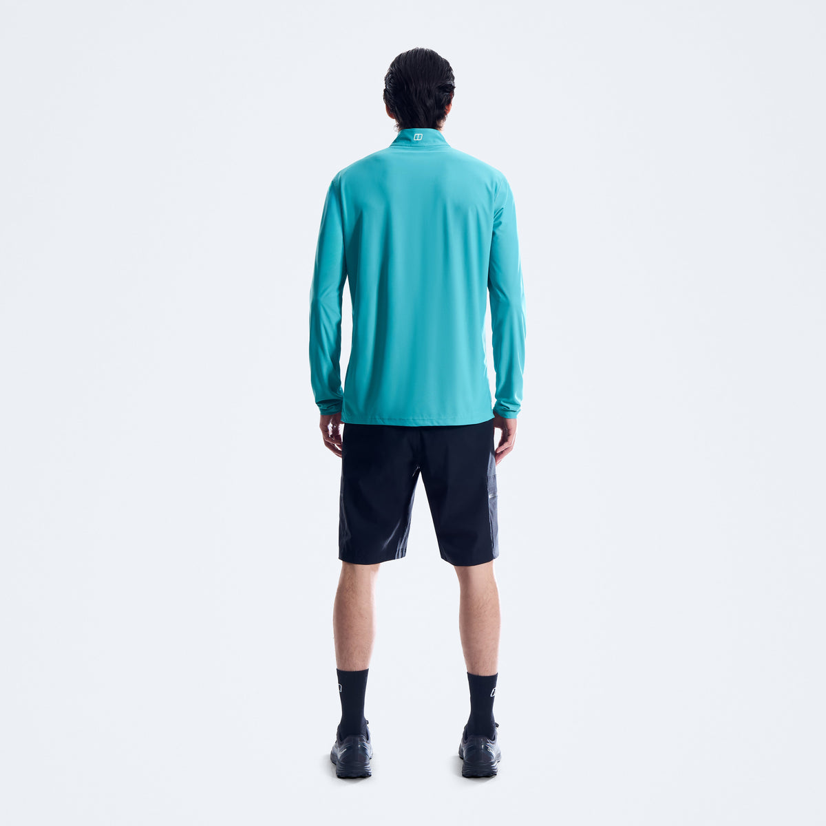 Men's 24/7 Half Zip Long Sleeve Tech Tee - Blue