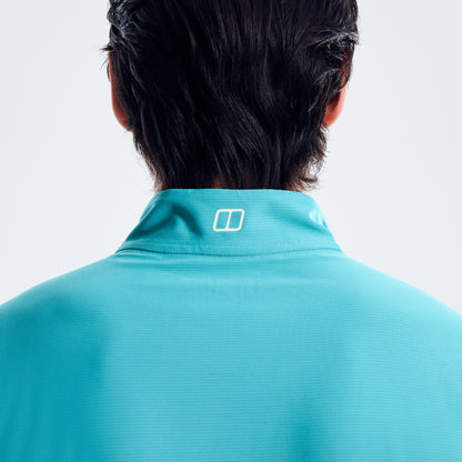 Men's 24/7 Half Zip Long Sleeve Tech Tee - Blue