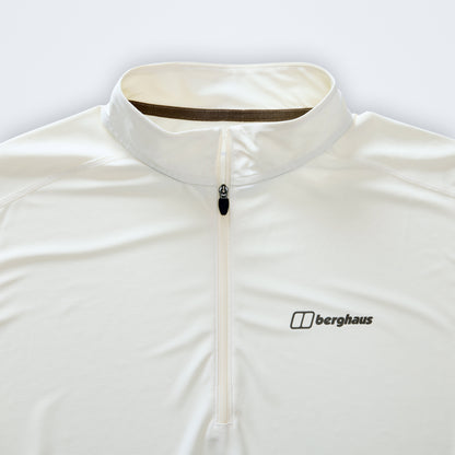 Men's 24/7 Half Zip Long Sleeve Tech Tee - Grey