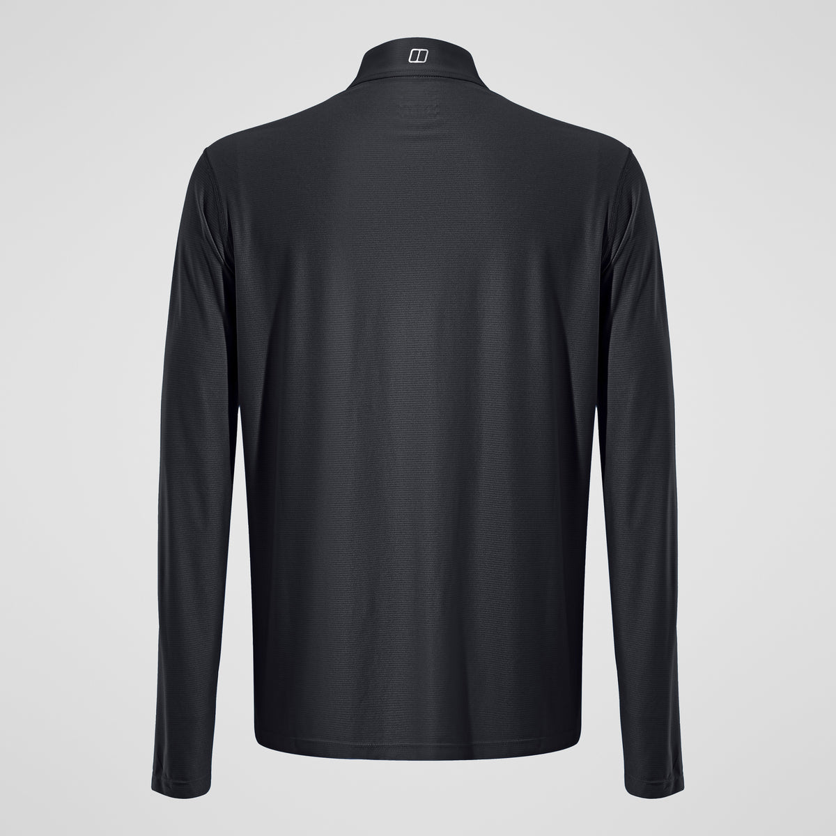 Herren 24/7 Tech Tee Langarm-Half-Zip - Schwarz
