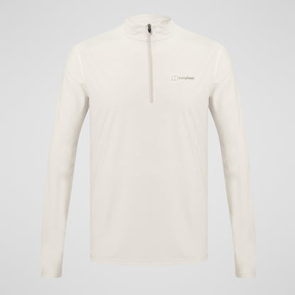Men's 24/7 Half Zip Long Sleeve Tech Tee - Grey