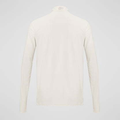 Men's 24/7 Half Zip Long Sleeve Tech Tee - Grey