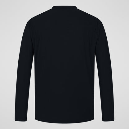 Men's 24/7 Tech Tee Long Sleeve Crew - Black