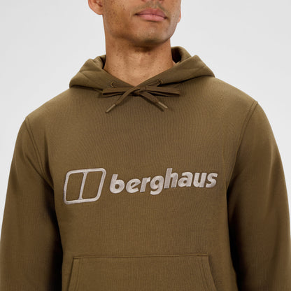 Men's Logo Hoodie - Brown