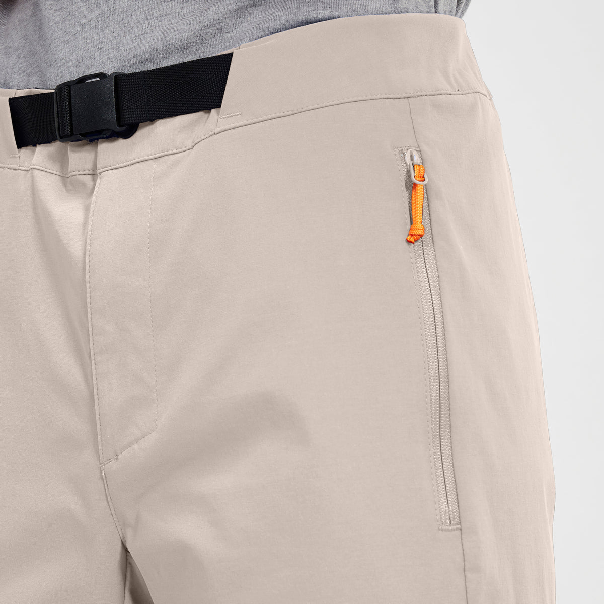 Herren Hike-air Stretch Shorts – Grau