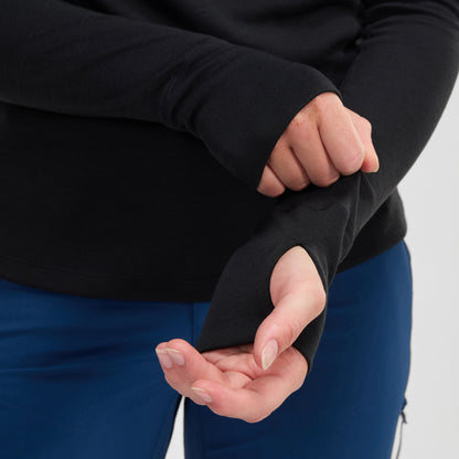 Women's Ivyhill Half Zip Top - Black