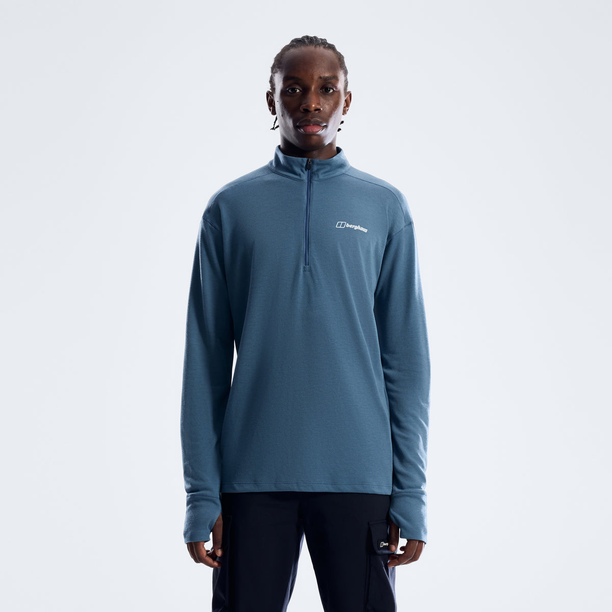 Men's Ivyhill Half Zip Top - Dark Blue