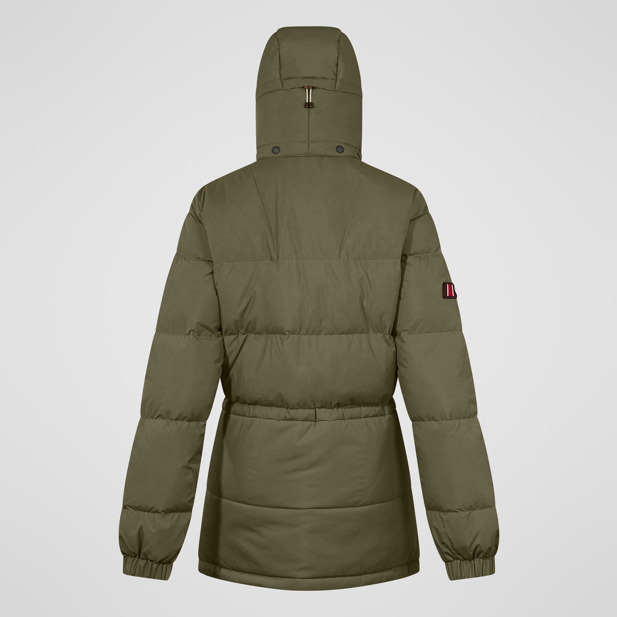Unisex Lumley Down Jacket - Green/Grey