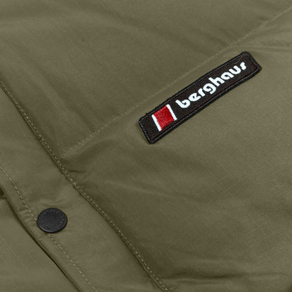 Unisex Lumley Down Jacket - Green/Grey