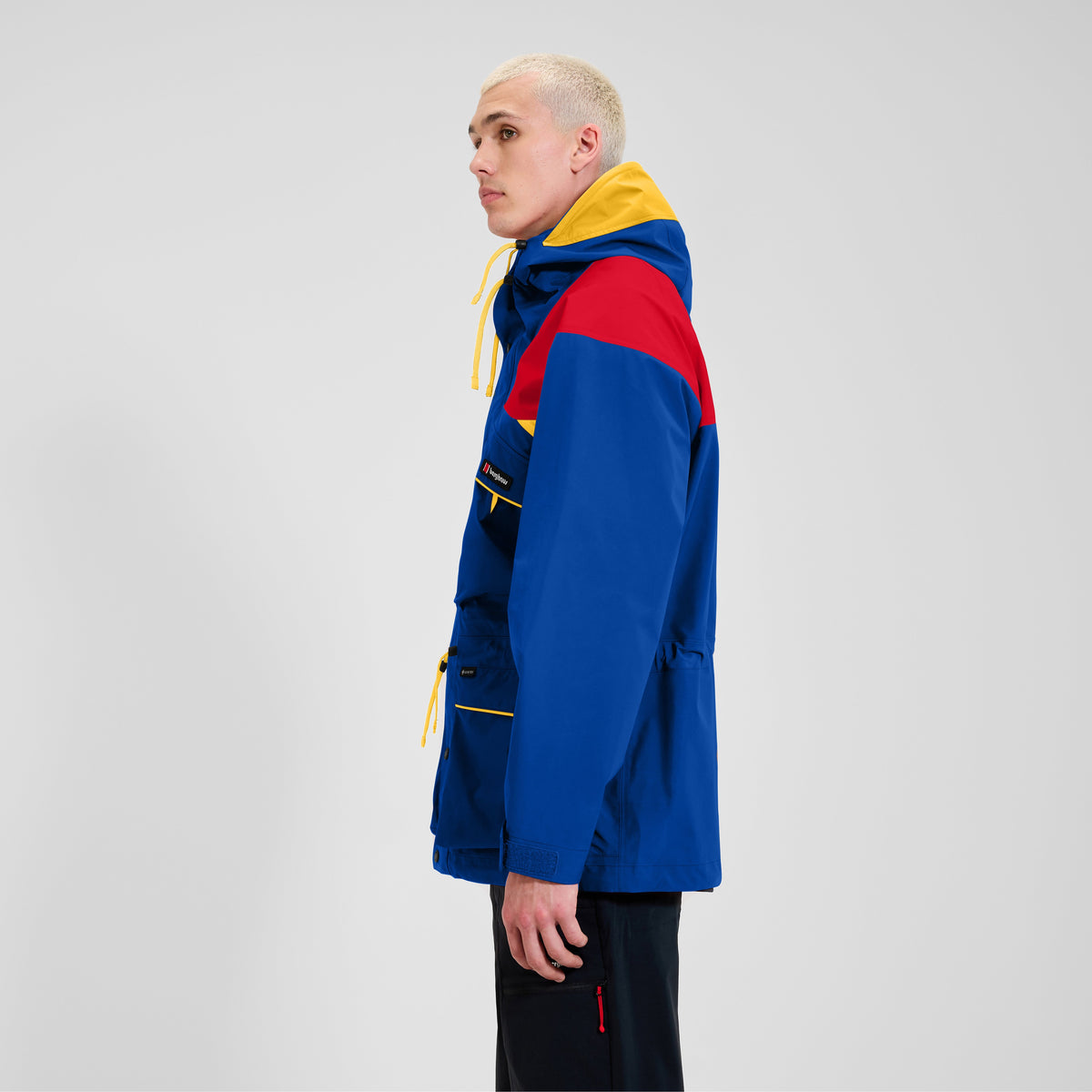 Unisex Trango Gore-Tex Waterproof Jacket - Blue/Red