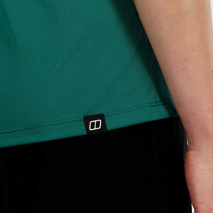 Women's Coneflower Short Sleeves Tee - Green